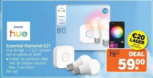 Aanbieding: Essential Starterkit E27