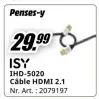 Offre: ISY IHD-5020 Câble HDMI 2.1