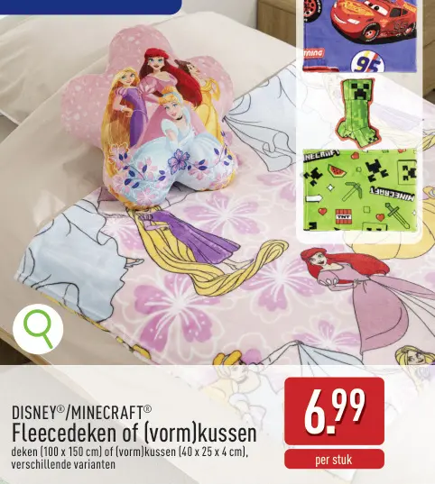 Promotie: Fleecedeken of (vorm)kussen