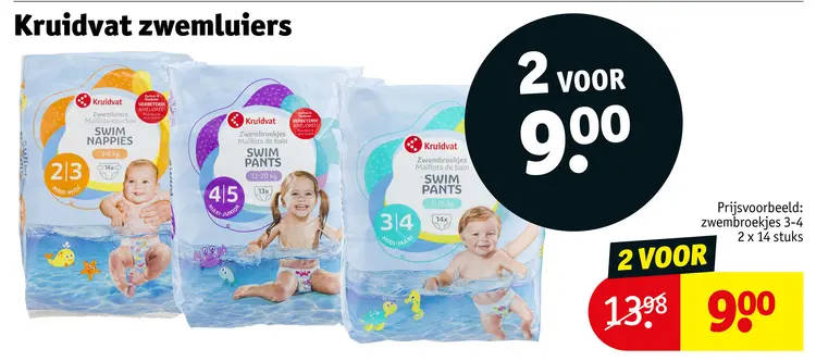 Aanbieding: Zwemluiers