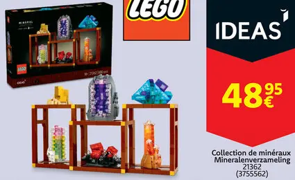 Offre: Collection de minéraux / Mineralenverzameling