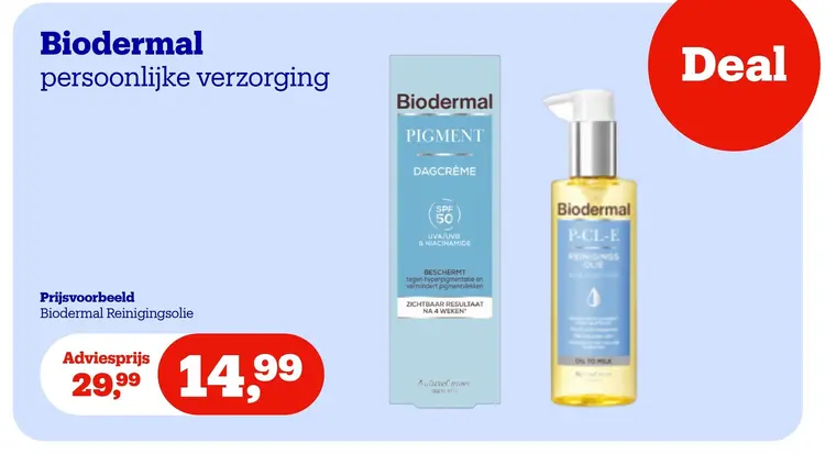 Promotie: Biodermal Reinigingsolie