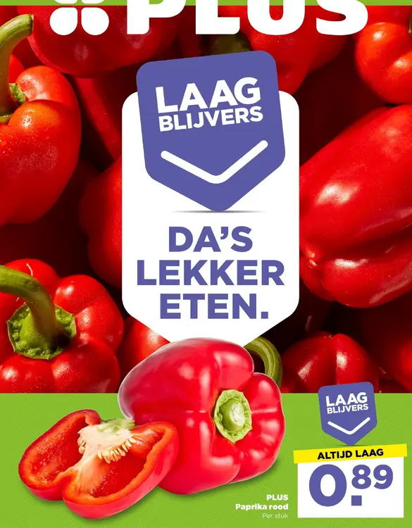 Aanbieding: Paprika rood