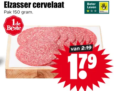 Aanbieding: Elzasser cervelaat