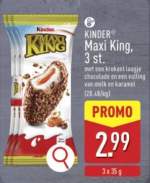 Promotie: KINDER® Maxi King