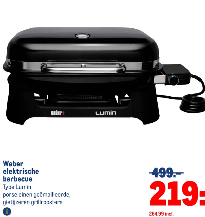 Aanbieding: elektrische barbecue