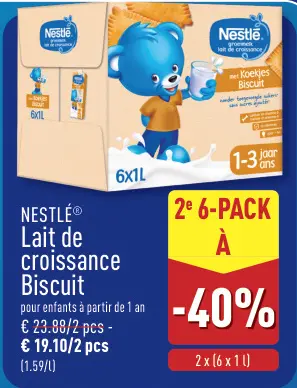 Offre: Lait de croissance Biscuit