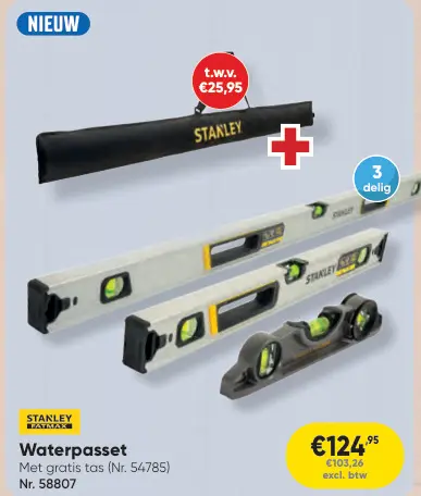 Aanbieding: Waterpasset