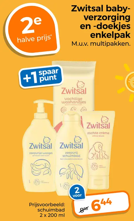Aanbieding: Babyverzorging en -doekjes enkelpak