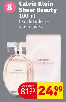 Aanbieding: Calvin Klein Sheer Beauty