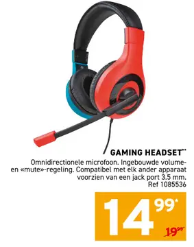 Aanbieding: Gaming headset