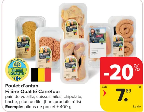 Offre: Poulet d'antan
