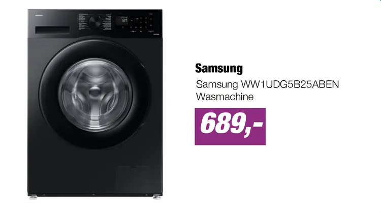 Aanbieding: Samsung WW1UDG5B25ABEN Wasmachine