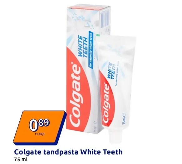 Promotie: Colgate tandpasta White Teeth