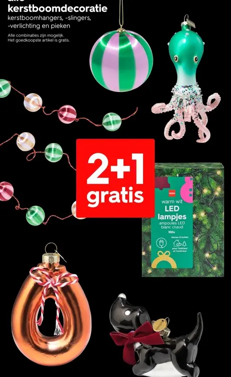 Aanbieding: Kerstboomdecoratie
