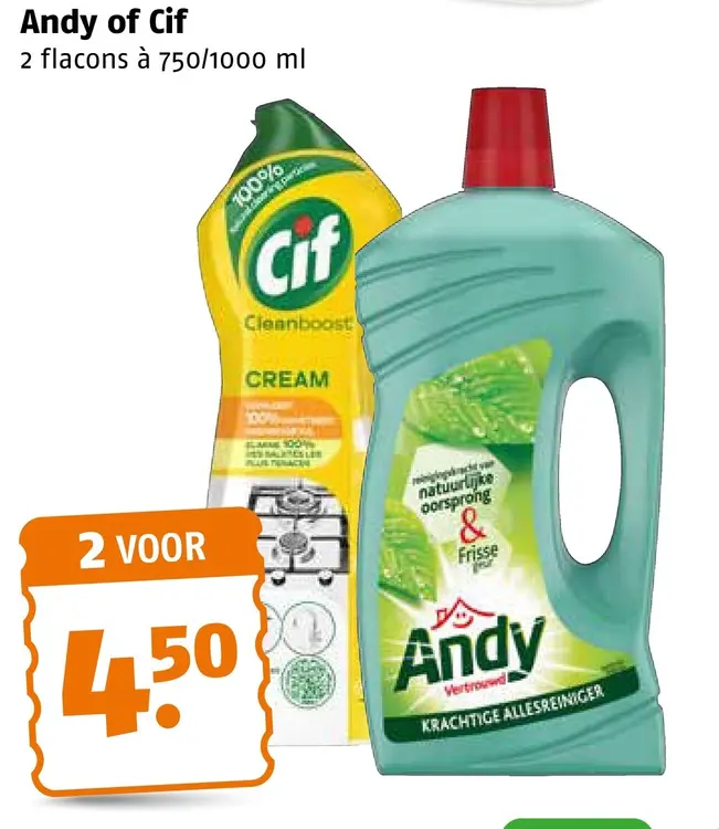 Aanbieding: Andy of Cif