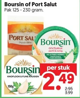 Aanbieding: Boursin of Port Salut