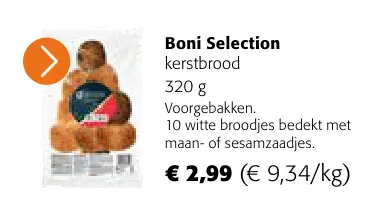 Aanbieding: kerstbrood