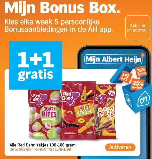 Aanbieding: Red Band zakjes