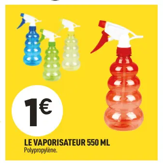 Offre: Le vaporisateur