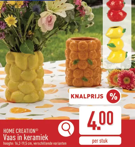 Promotie: Vaas in keramiek