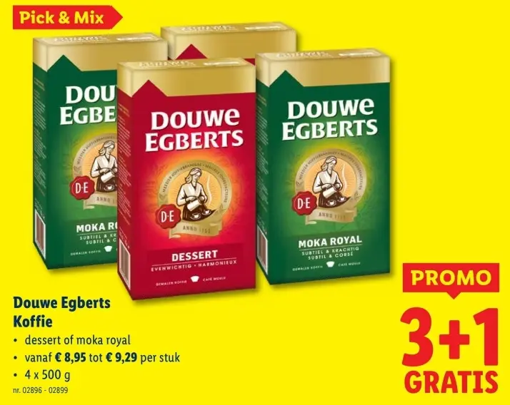 Promotie: Douwe Egberts Koffie
