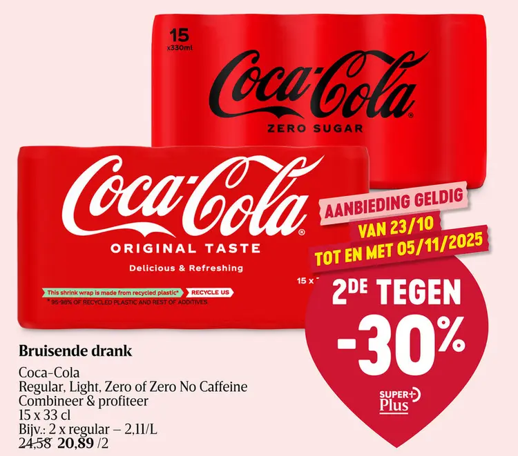 Aanbieding: Coca-Cola