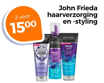 Aanbieding: John Frieda haarverzorging en -styling