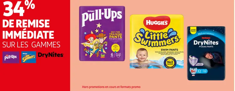 Offre: Pull-Ups, Little Swimmers, DryNites