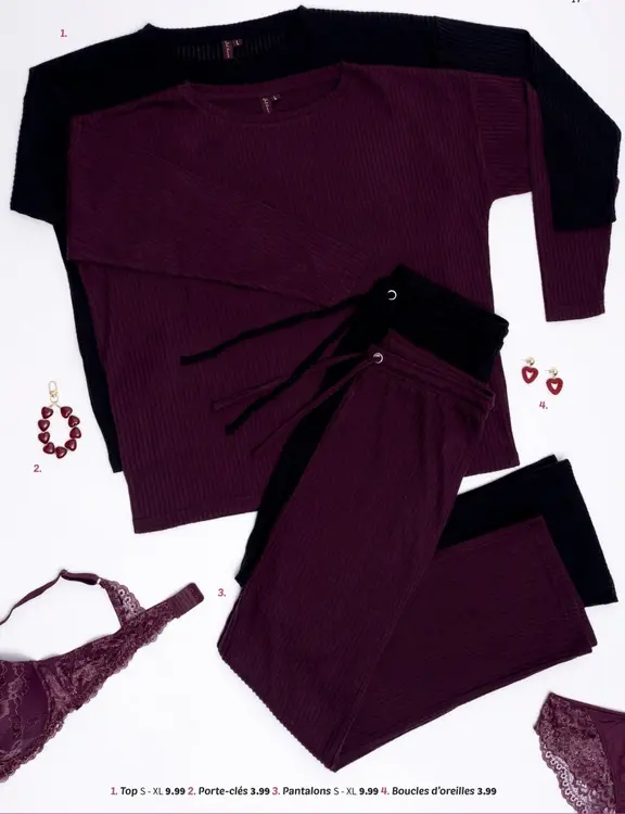 Offre: Top, pantalons