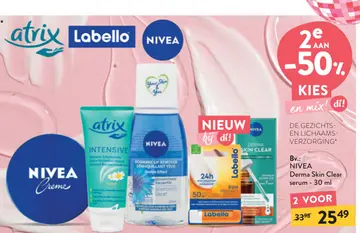Aanbieding: NIVEA Derma Skin Clear
