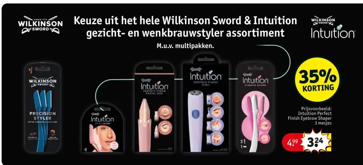 Aanbieding: Intuition Perfect Finish Eyebrow Shaper