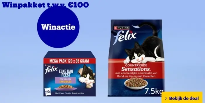 Aanbieding: Winpakket twv €100