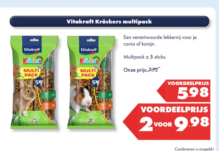 Aanbieding: Kräckers multipack