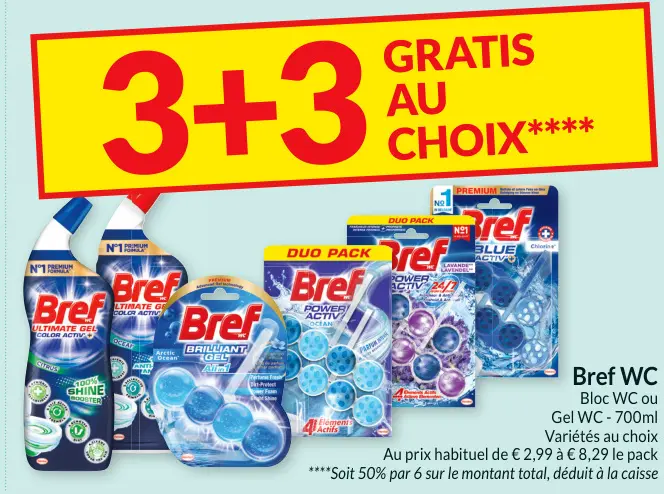 Offre: Bref WC