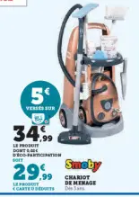 Offre: Chariot de menage