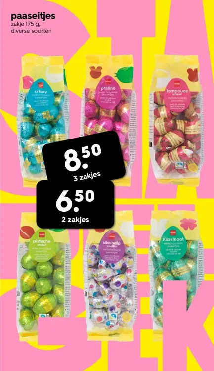 Promotie: Paaseitjes