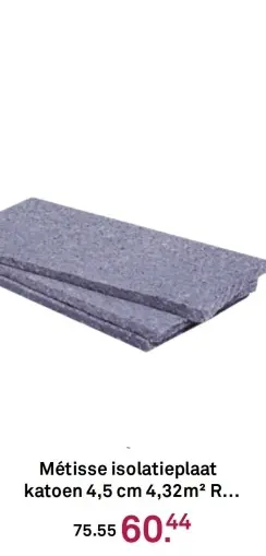 Aanbieding: Métisse isolatieplaat