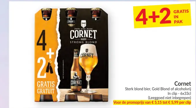 Promotie: Sterk blond bier, Gold Blond of alcoholvrij