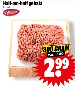 Aanbieding: Half-om-half gehakt