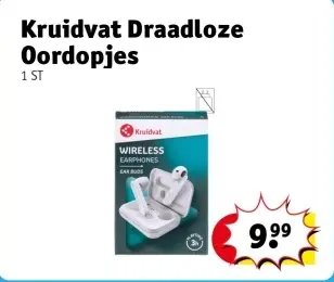 Aanbieding: Kruidvat Draadloze Oordopjes