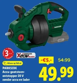 Aanbieding: Accu-gootsteenontstopper