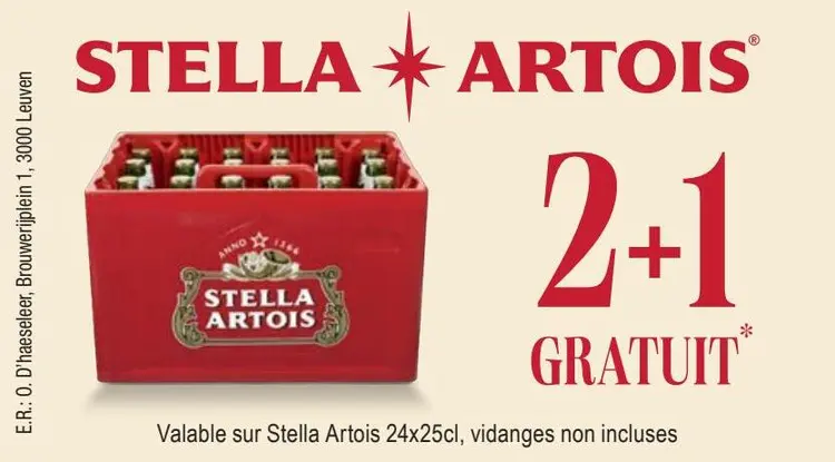 Offre: Stella Artois