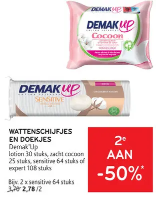 Promotie: Wattenschijfjes en doekjes