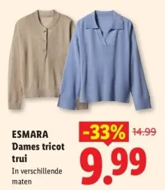 Aanbieding: ESMARA Dames tricot trui