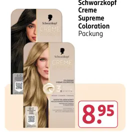 Aanbieding: Schwarzkopf Creme Supreme Coloration Packung