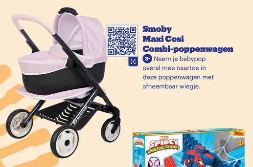 Aanbieding: Combi-poppenwagen