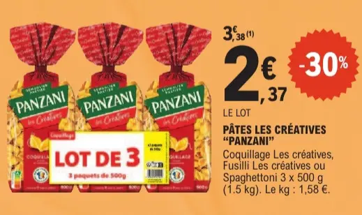 Aanbieding: Pâtes les créatives