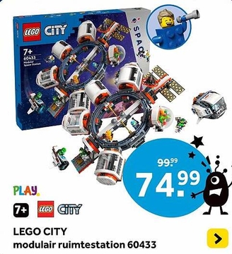 Aanbieding: LEGO CITY modulair ruimtestation 60433