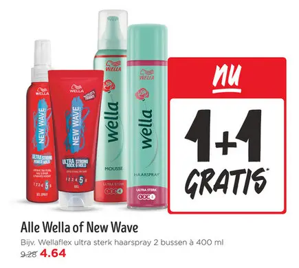 Aanbieding: Alle Wella of New Wave